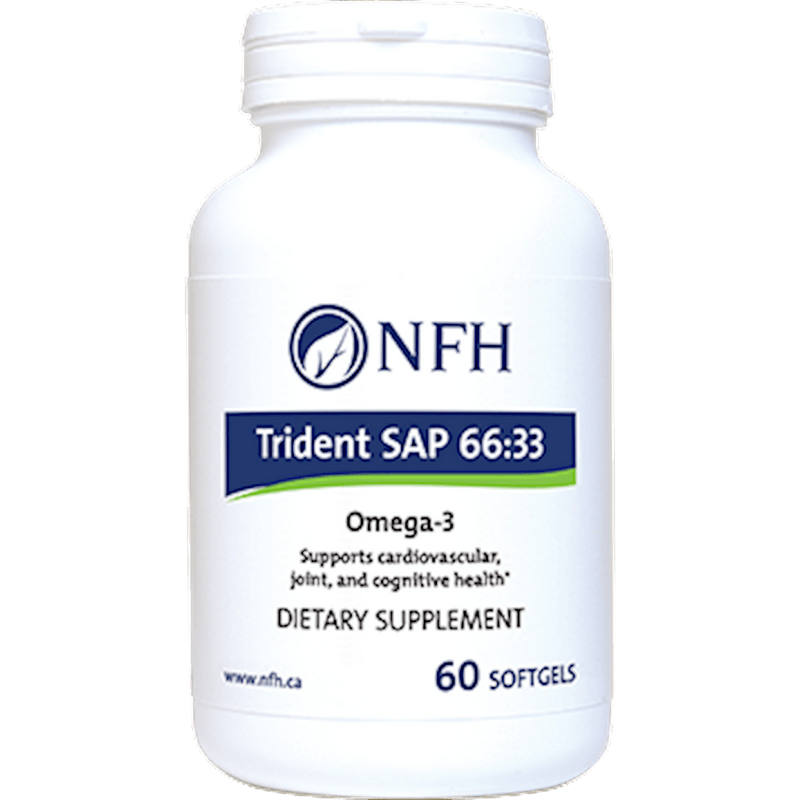 NFH-Nutritional Fundamentals for Health Trident SAP 66:33 60 gels 2 Pack - www.myworldwo.com