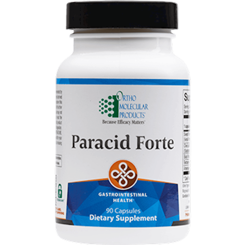 Ortho Molecular Paracid Forte 90 Caps 2 Pack - www.myworldwo.com