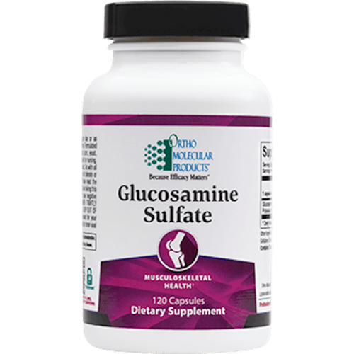 Ortho Molecular Glucosamine Sulfate 120 Caps - www.myworldwo.com