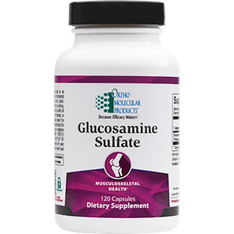 Ortho Molecular Glucosamine Sulfate 120 Caps 2 Pack - www.myworldwo.com