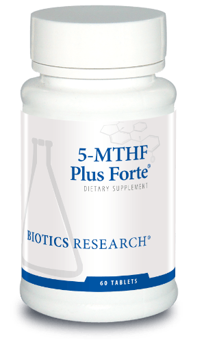 Biotics Research 5-MTHF Plus Forte 60 Tablets - www.myworldwo.com