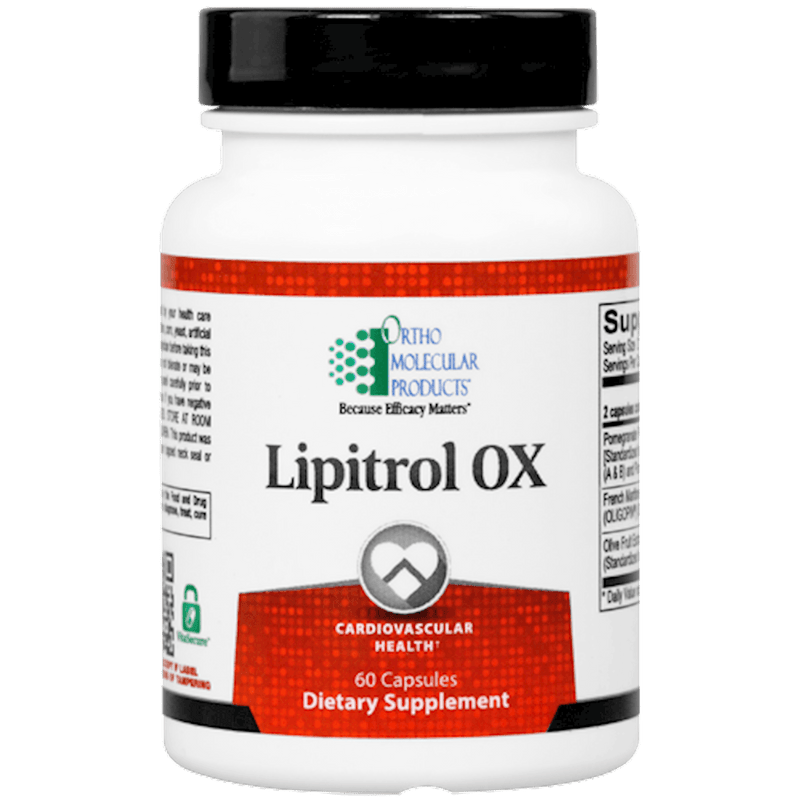 Ortho Molecular Lipitrol Ox 60 Caps 2 Pack - www.myworldwo.com