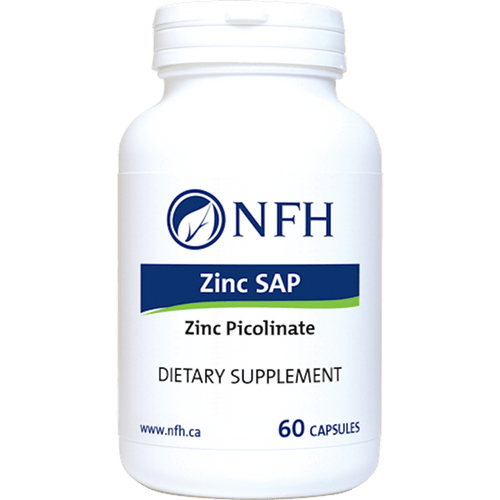 NFH-Nutritional Fundamentals for Health Zinc SAP 60 caps - www.myworldwo.com