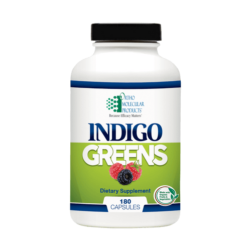 Ortho Molecular Indigo Greens 180 Caps 2 Pack - www.myworldwo.com