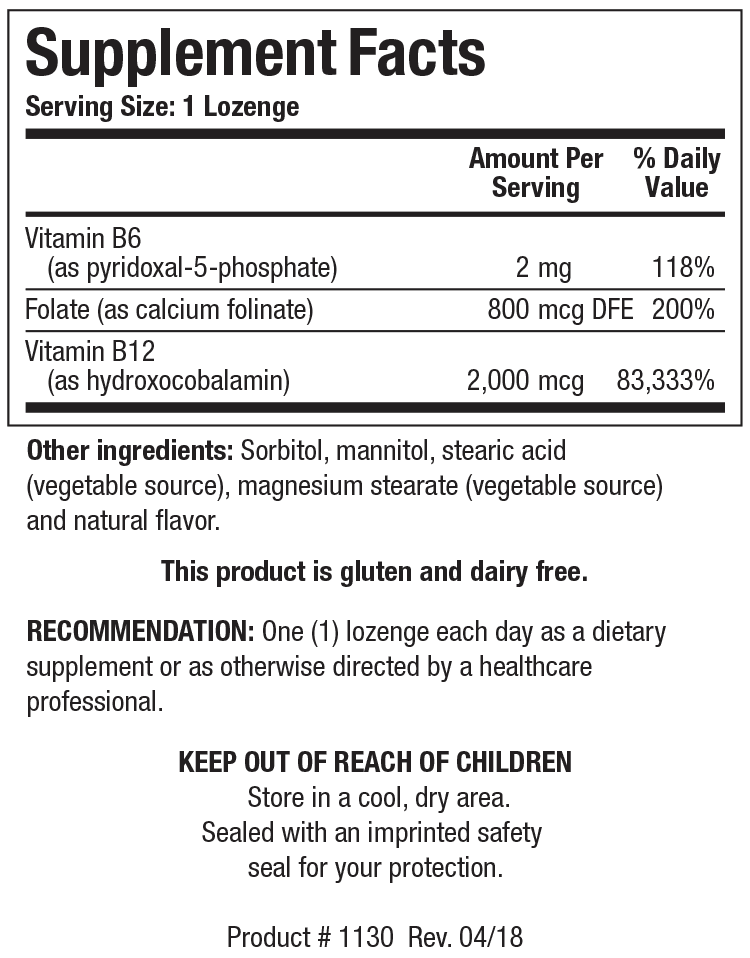 Biotics Research B12-2000 60 Lozenges 2 Pack - www.myworldwo.com