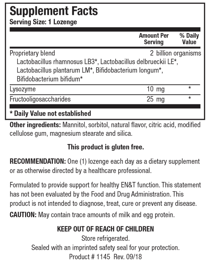 Biotics Research Children’s ENT-Pro 60 L - www.myworldwo.com