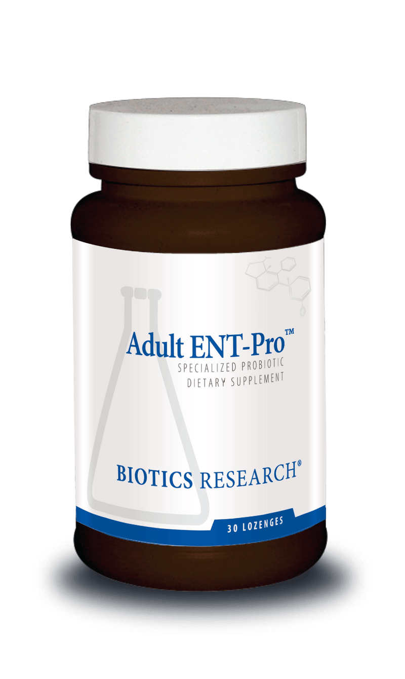 Biotics Research Adult ENT-Pro 30 Tablets - www.myworldwo.com