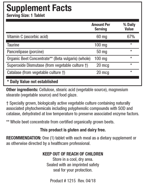 Biotics Research Beta-TCP 180 Tablets - www.myworldwo.com