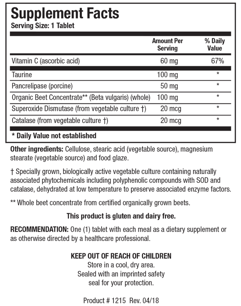 Biotics Research Beta-TCP 180 Tablets - www.myworldwo.com