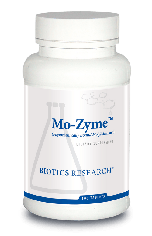 Biotics Research Mo-Zyme (Molybdenum) 100 Tabs - www.myworldwo.com