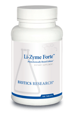 Biotics Research Li-Zyme Forte 100 Tablets - www.myworldwo.com