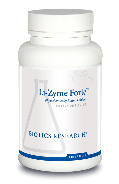 Biotics Research Li-Zyme Forte 100 Tablets - www.myworldwo.com