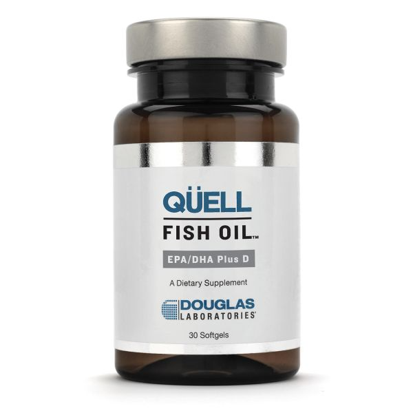 Qüell Fish Oil - Epa/Dha Plus D 30 Softgels