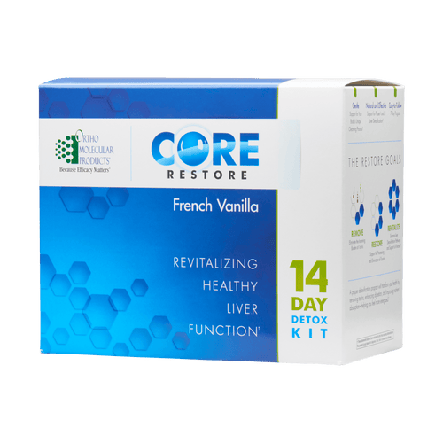 Ortho Molecular Core Restore Vanilla 14 Day 1 Kit 2 Pack - www.myworldwo.com