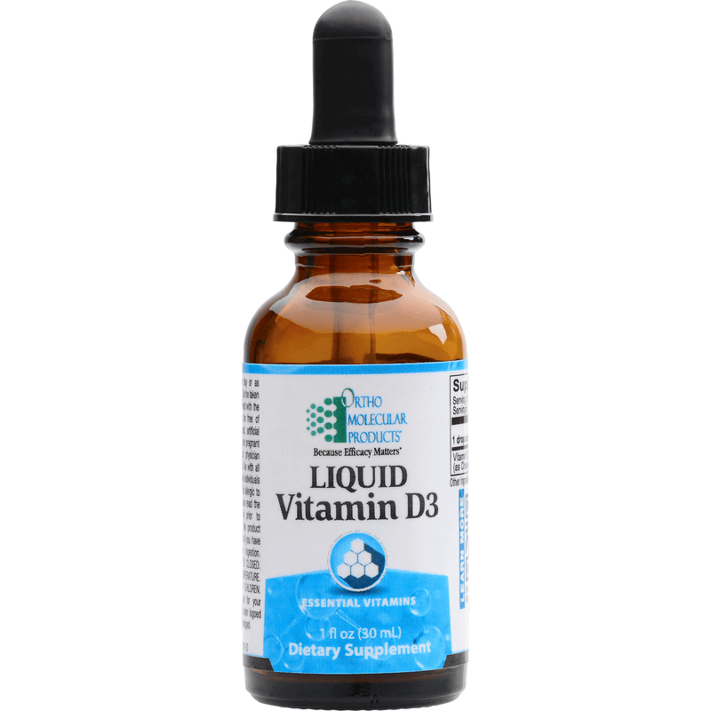 Ortho Molecular Vitamin D3 Liquid 1 Oz 2 Pack - www.myworldwo.com