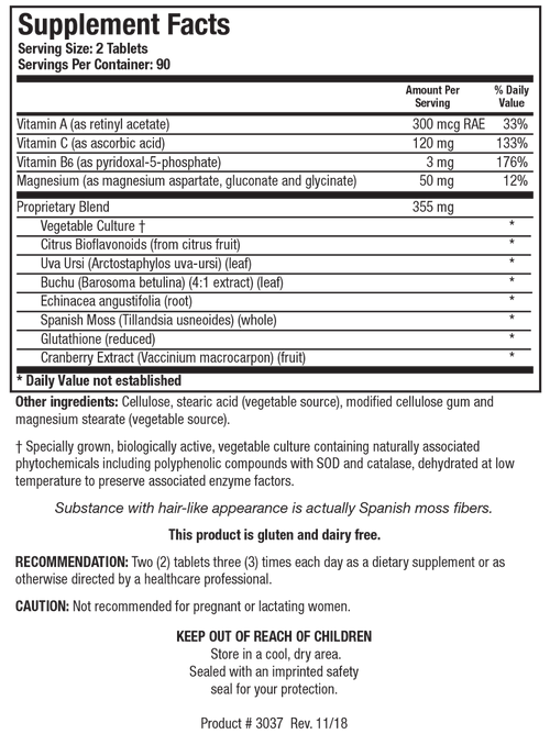 Biotics Research Nephra-Zyme 180 Tablets 2 Pack - www.myworldwo.com