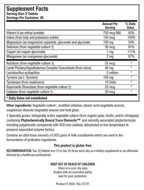 Biotics Research Thyrostim 270 Tablets - www.myworldwo.com