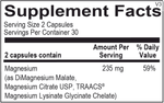 Ortho Molecular Reacted Magnesium & Potassium 60 Caps - www.myworldwo.com