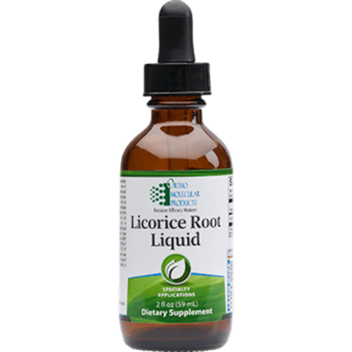 Ortho Molecular Licorice Root Liquid 2 Oz 2 Pack - www.myworldwo.com