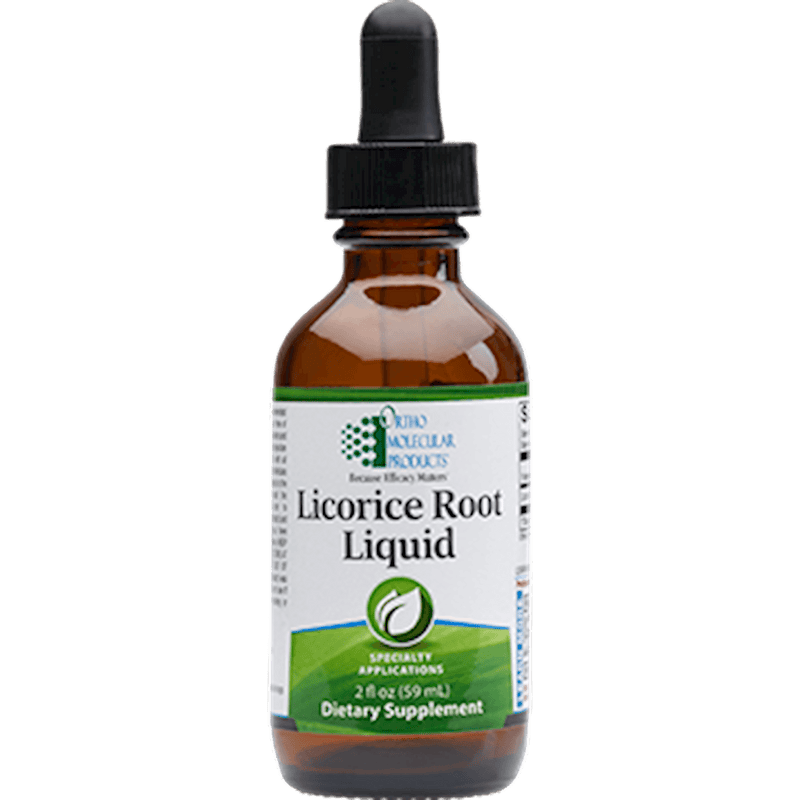 Ortho Molecular Licorice Root Liquid 2 Oz 2 Pack - www.myworldwo.com