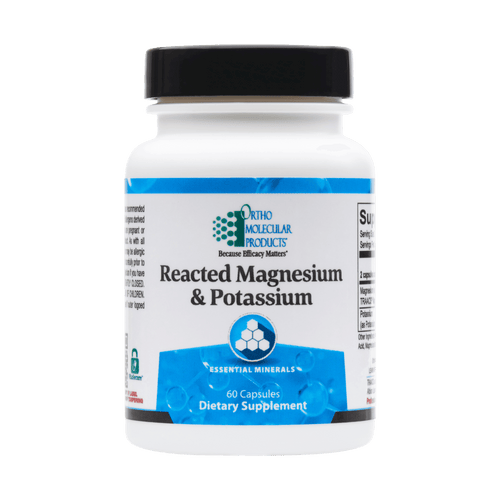 Ortho Molecular Reacted Magnesium & Potassium 60 Caps 2 Pack - www.myworldwo.com