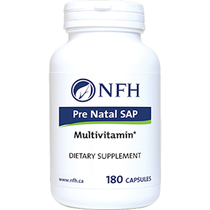 NFH-Nutritional Fundamentals for Health Pre Natal SAP 180 caps 2 Pack - www.myworldwo.com