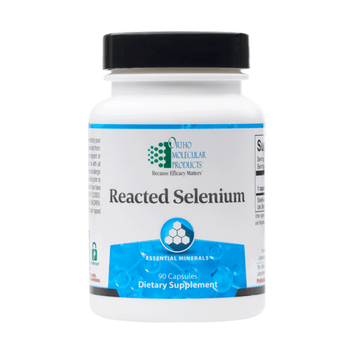 Ortho Molecular Reacted Selenium 90 Caps 2 Pack - www.myworldwo.com