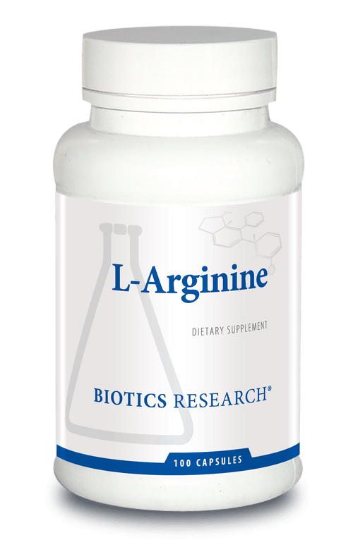 Biotics Research L-Arginine 100 Capsules 2 Pack