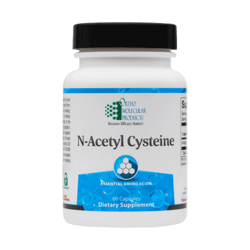 Ortho Molecular N-Acetyl Cysteine 60 Caps 2 Pack - www.myworldwo.com