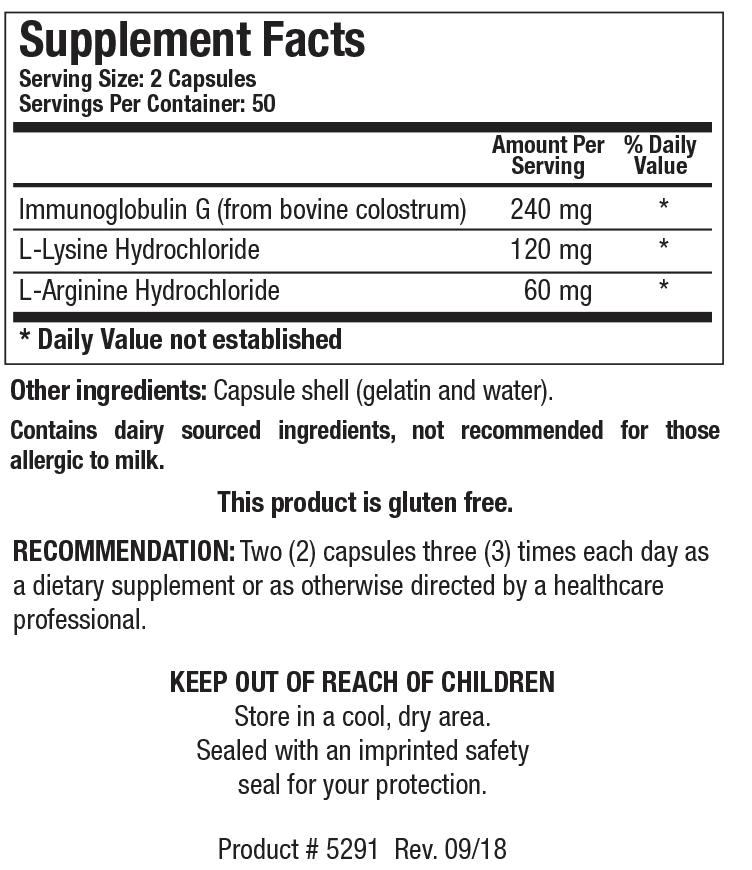 Biotics Research Immuno-gG 100 Caps - www.myworldwo.com