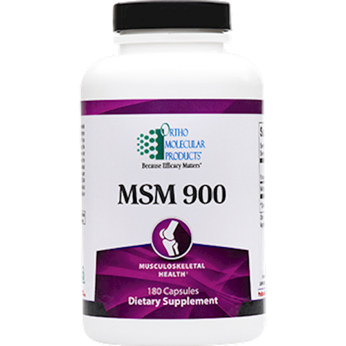 Ortho Molecular Msm 900 Mg 180 Caps - www.myworldwo.com