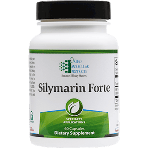 Ortho Molecular Silymarin Forte 60 Caps 2 Pack - www.myworldwo.com