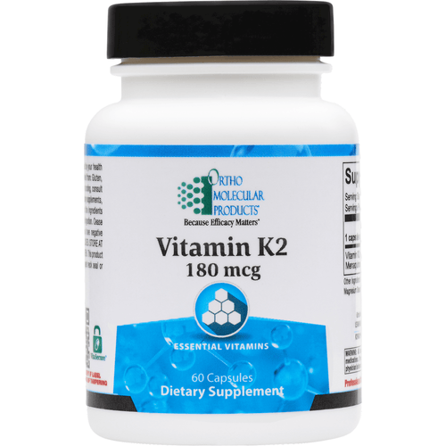 Ortho Molecular Vitamin K2 180 Mcg 60 Vcaps 2 Pack - www.myworldwo.com