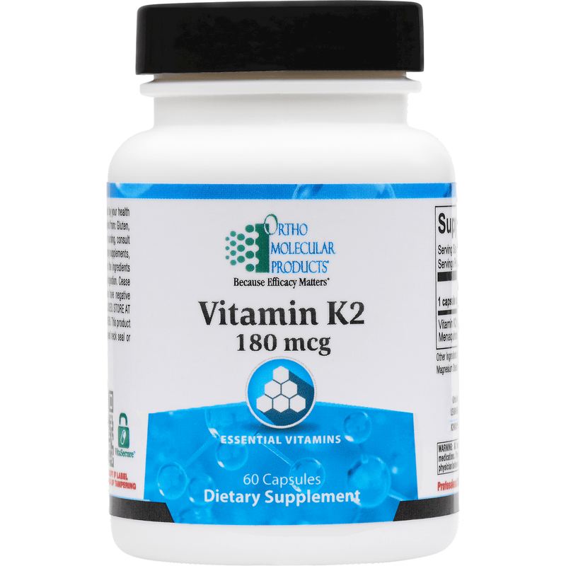 Ortho Molecular Vitamin K2 180 Mcg 60 Vcaps 2 Pack - www.myworldwo.com