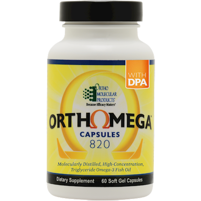 Ortho Molecular Orthomega Capsules 60 Gels - www.myworldwo.com