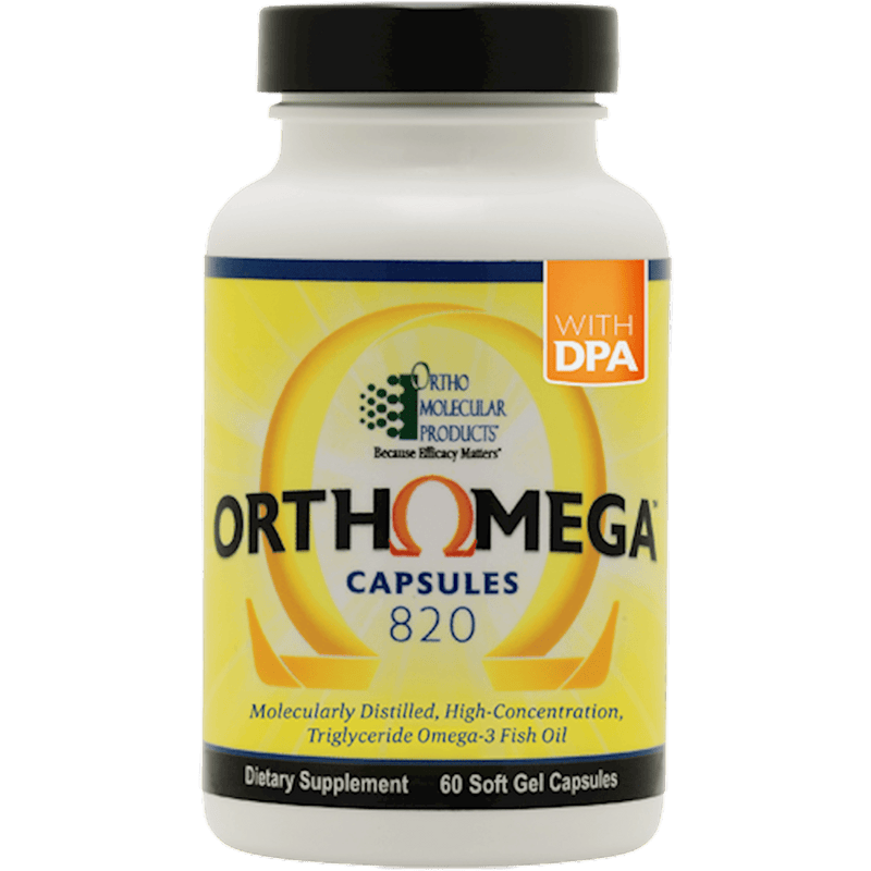 Ortho Molecular Orthomega Capsules 60 Gels 2 Pack - www.myworldwo.com