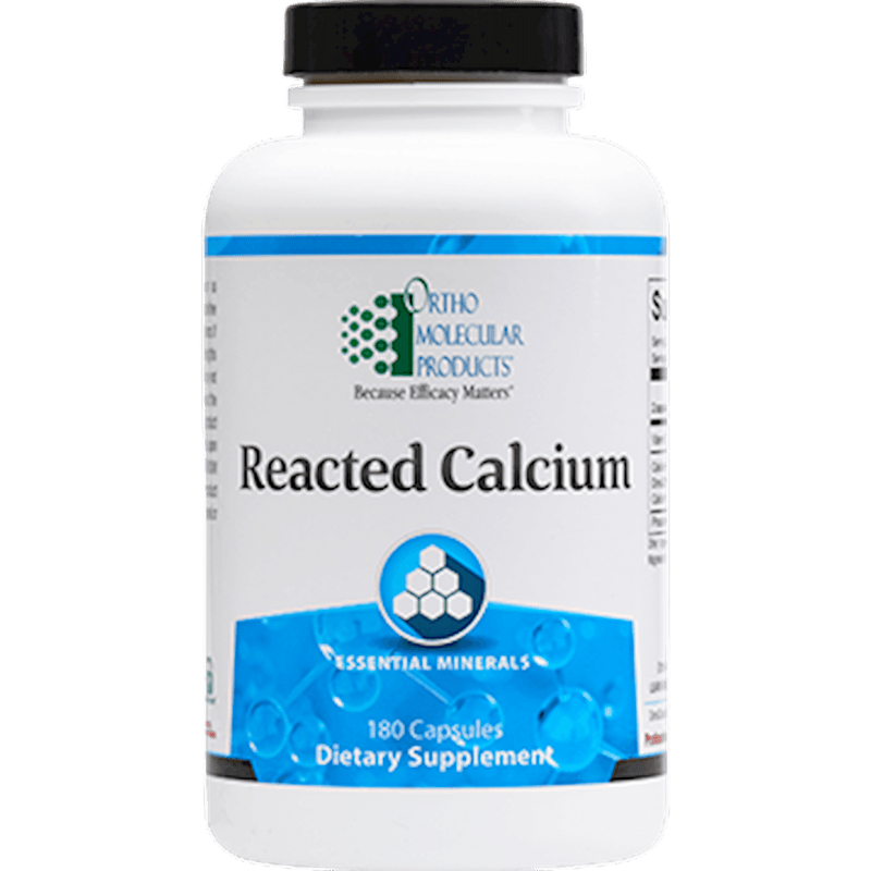 Ortho Molecular Reacted Calcium 180 Caps 2 Pack - www.myworldwo.com