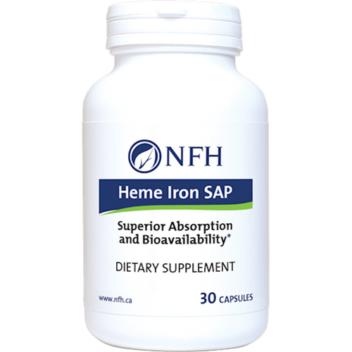 NFH-Nutritional Fundamentals for Health Heme Iron SAP 60 caps 2 Pack - www.myworldwo.com