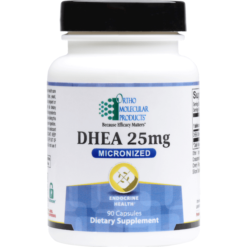 Ortho Molecular Dhea 25Mg 90 Caps 2 Pack - www.myworldwo.com