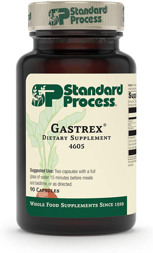 Standard Process Gastrex 4605 90 Capsules by 2 Pack - www.myworldwo.com