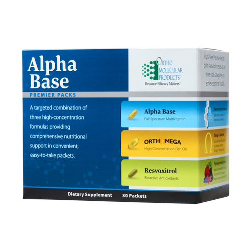 Ortho Molecular Alpha Base Premier Packs 30 Packets - www.myworldwo.com