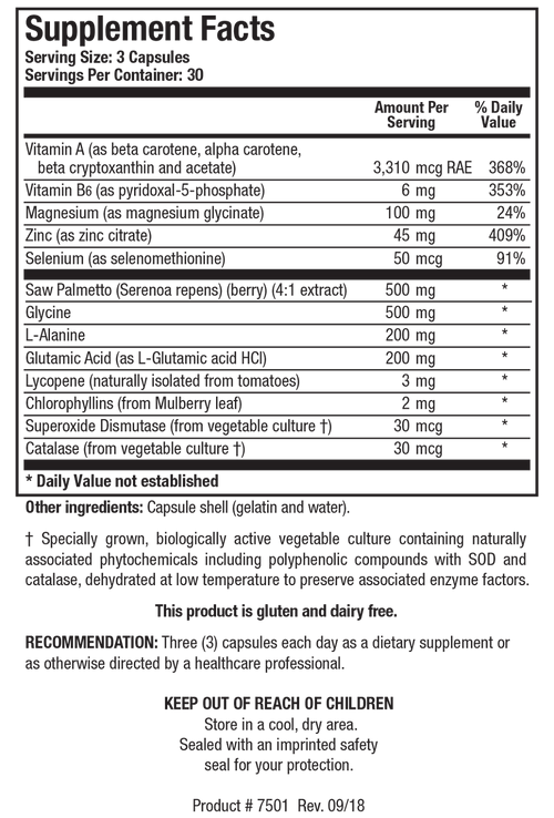 Biotics Research Palmetto-Plus 90 Count By - www.myworldwo.com