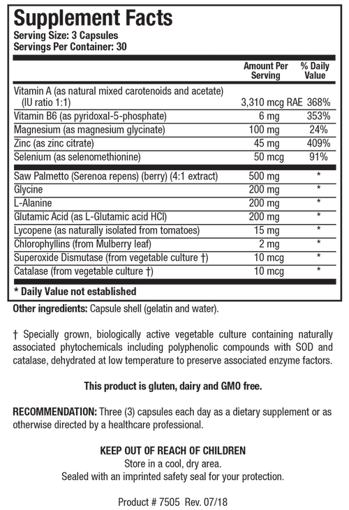 Biotics Research Palmetto-Plus Forte 90 Capsules 2 Pack - www.myworldwo.com