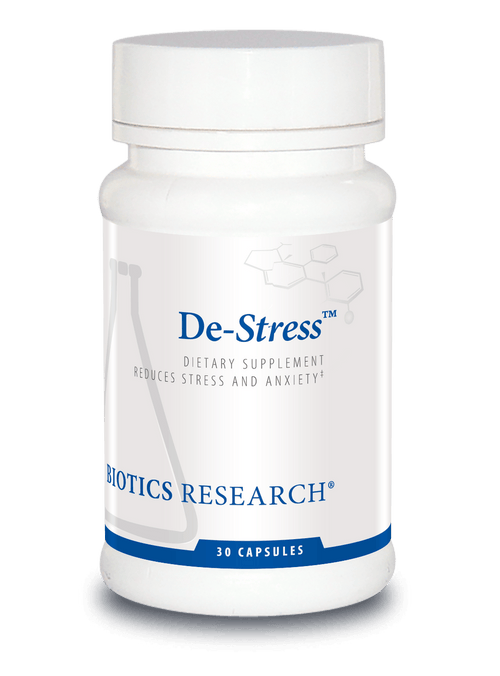 Biotics Research De-Stress 30 Capsules - www.myworldwo.com