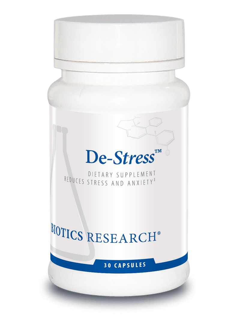 Biotics Research De-Stress 30 Capsules - www.myworldwo.com