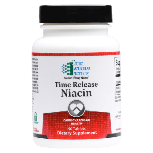 Ortho Molecular Time Release Niacin 90 Tabs 2 Pack - www.myworldwo.com