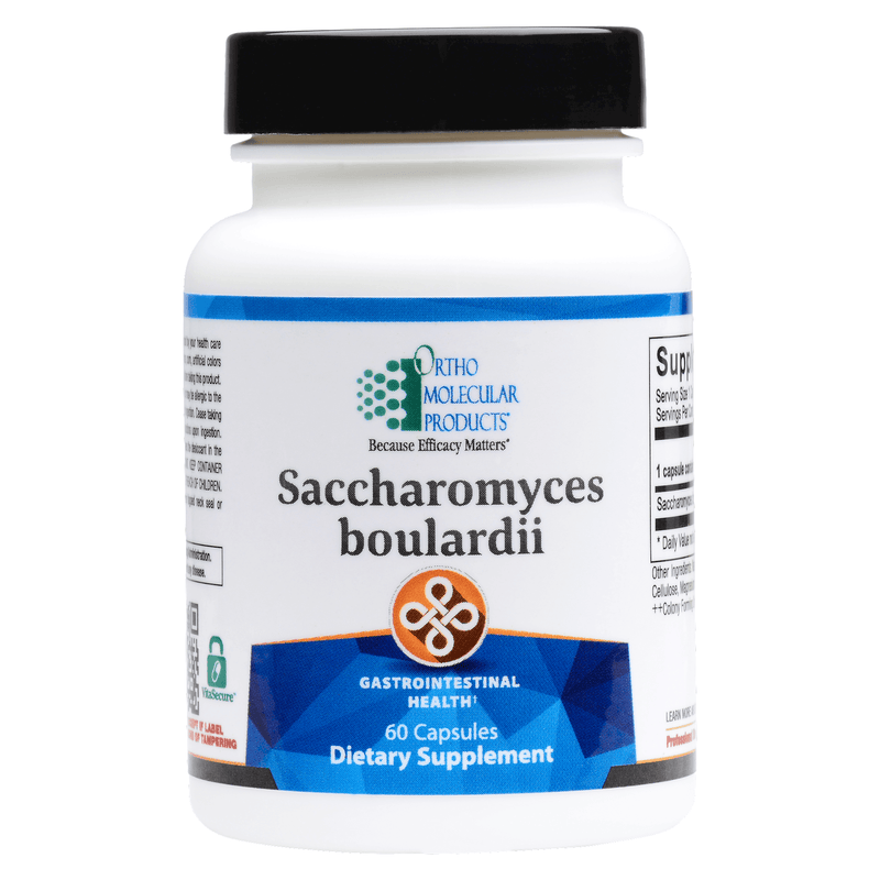 Ortho Molecular Saccharomyces Boulardii 60 Caps 2 Pack - www.myworldwo.com