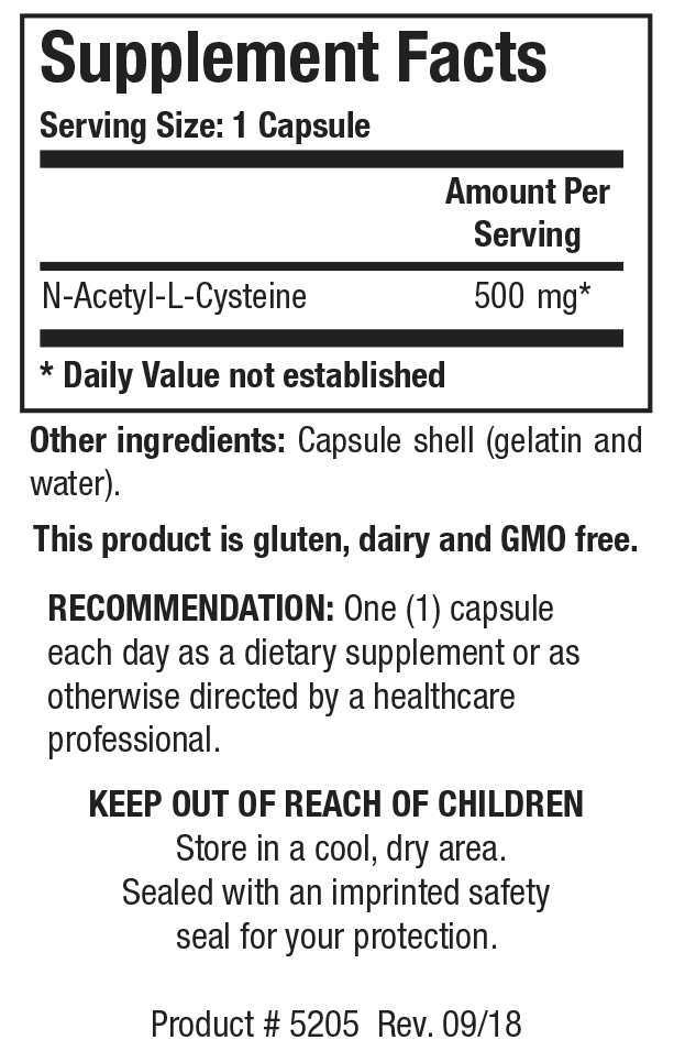 Biotics Research Nac 180 Count By