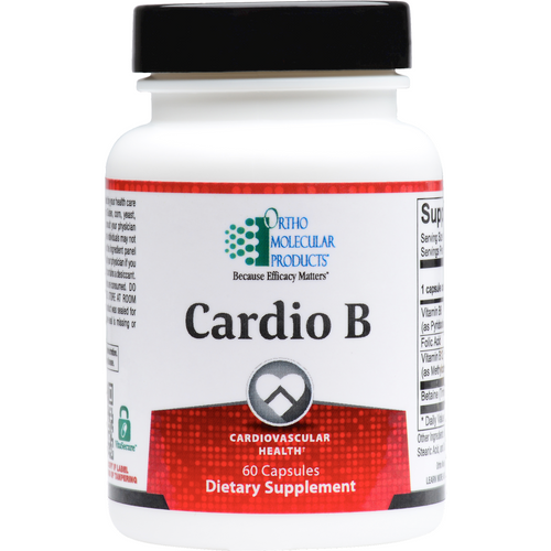 Ortho Molecular Cardio B 120 Caps - www.myworldwo.com