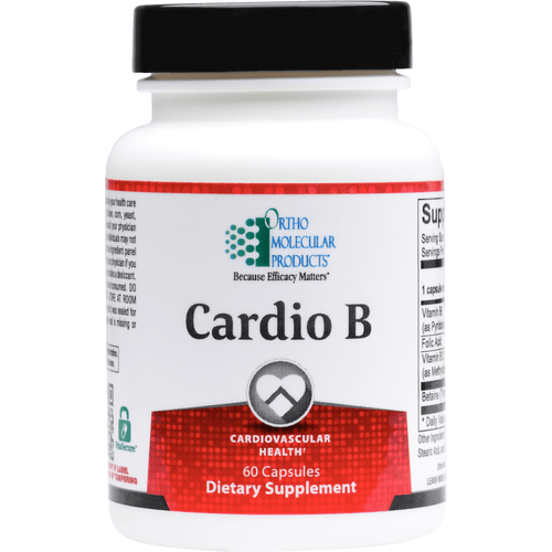 Ortho Molecular Cardio B 120 Caps 2 Pack - www.myworldwo.com